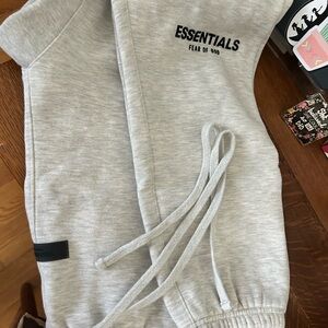 Essentials Light Gray Men's Sweatpants
